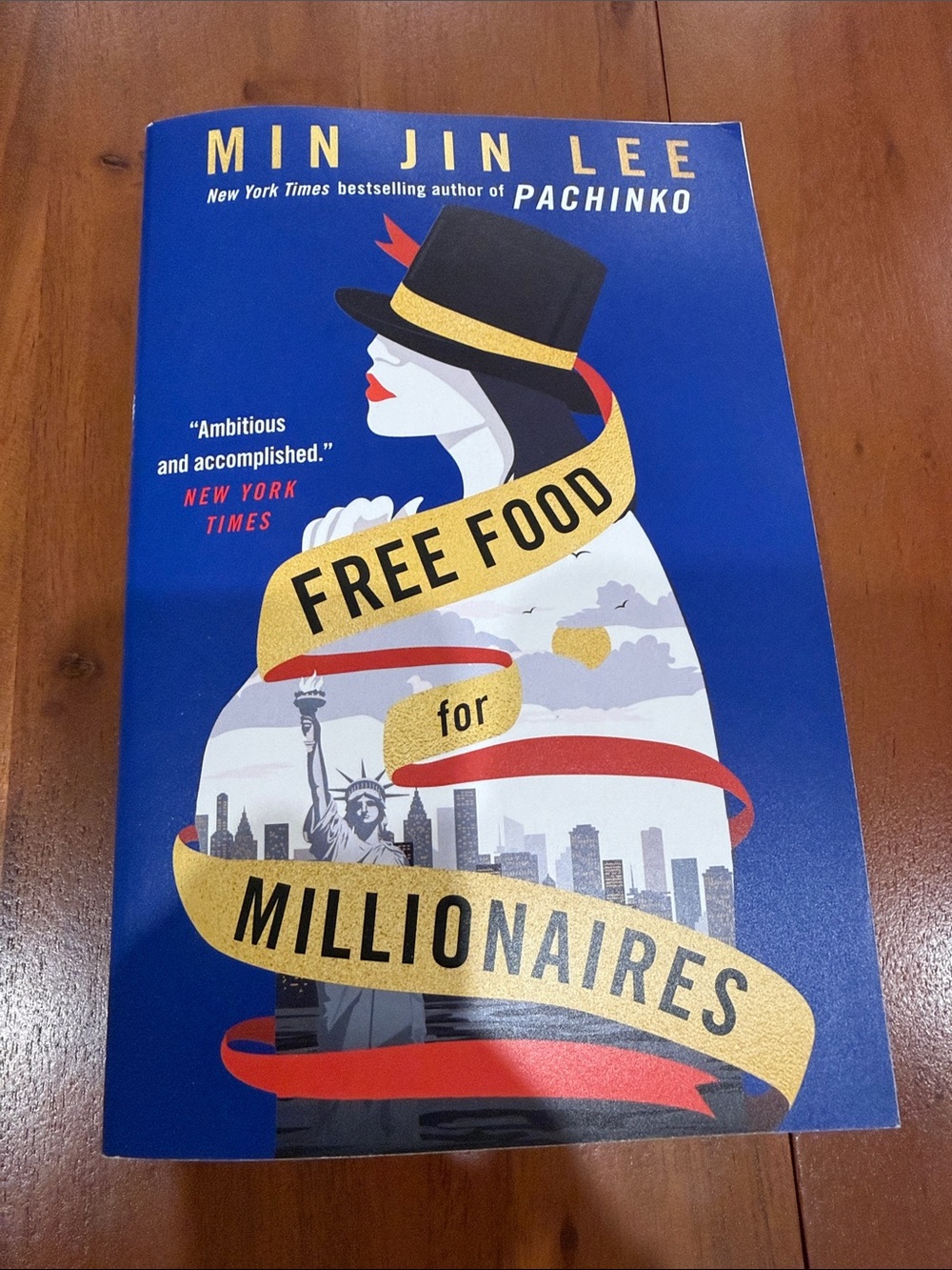 Free Food for Millionaires by Min Jin Lee - Blue Cover